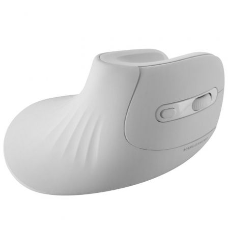 Mars Gaming MMW-ERGOPRO Ratón Gaming Ergonómico Vertical Inalámbrico Blanco